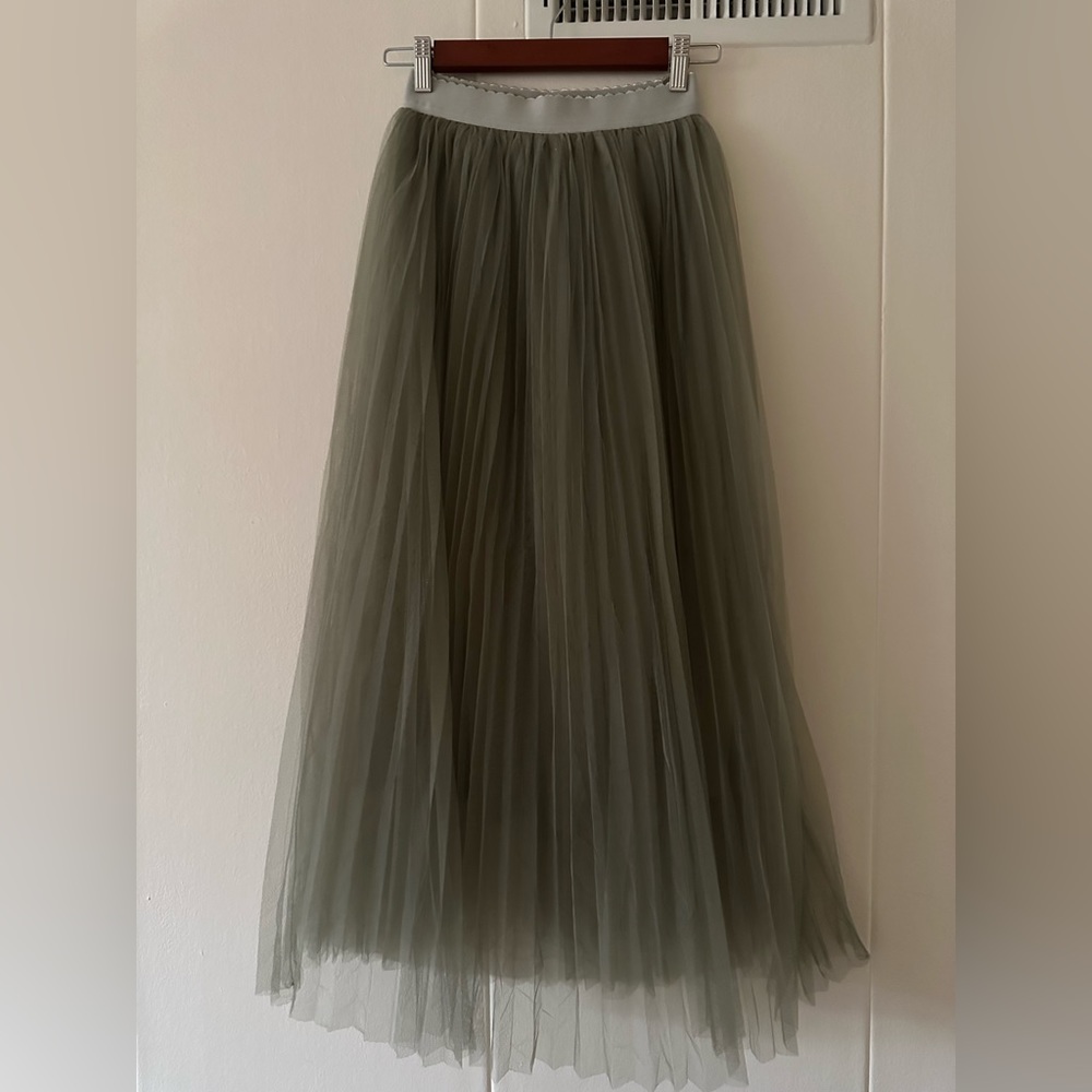 Mable Mesh MIDI Skirt